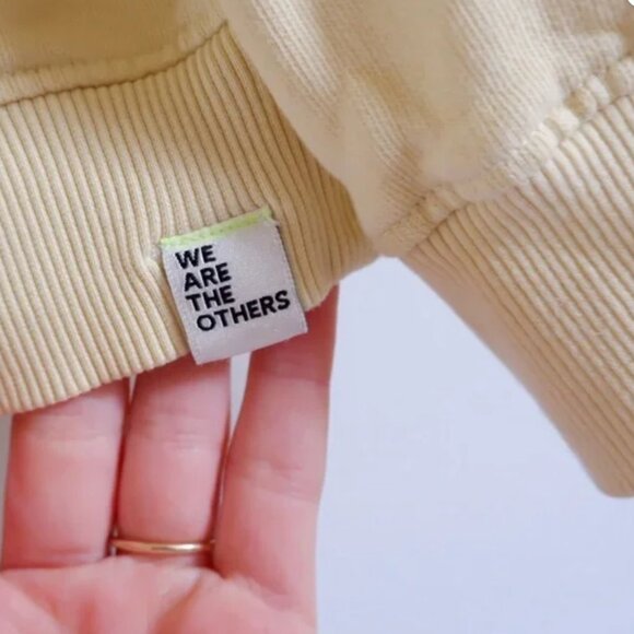 WE ARE THE OTHERS Slouch Sweatshirt in Lemon Skull - Size 3 - Picture 7 of 9